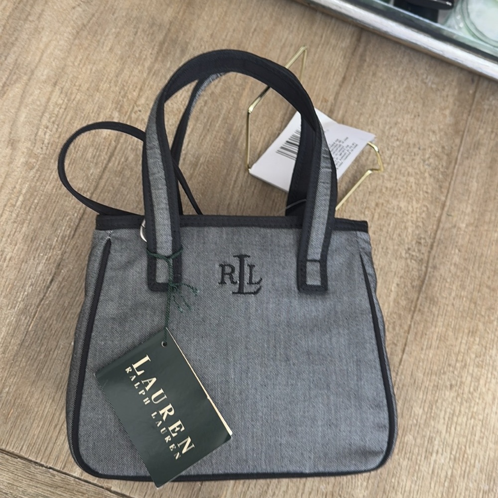 Ralph lauren mini tote bag NWT